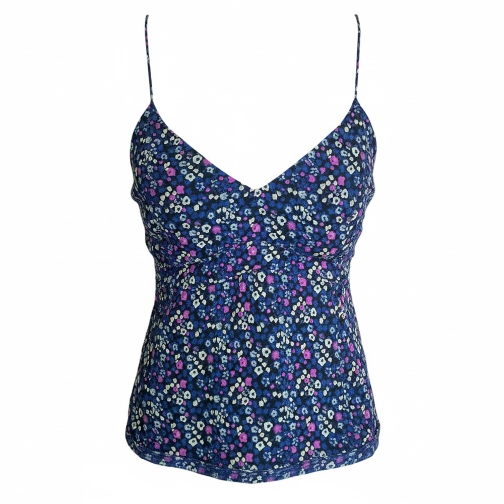 American Eagle Floral Babydoll Cami Top Size M